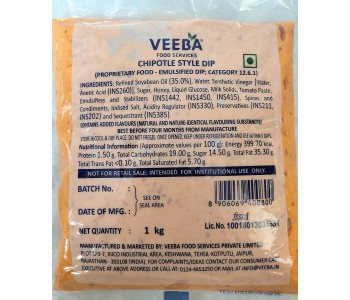 VEEBA CHIPOTLE STYLE DIP 1KG REFIL